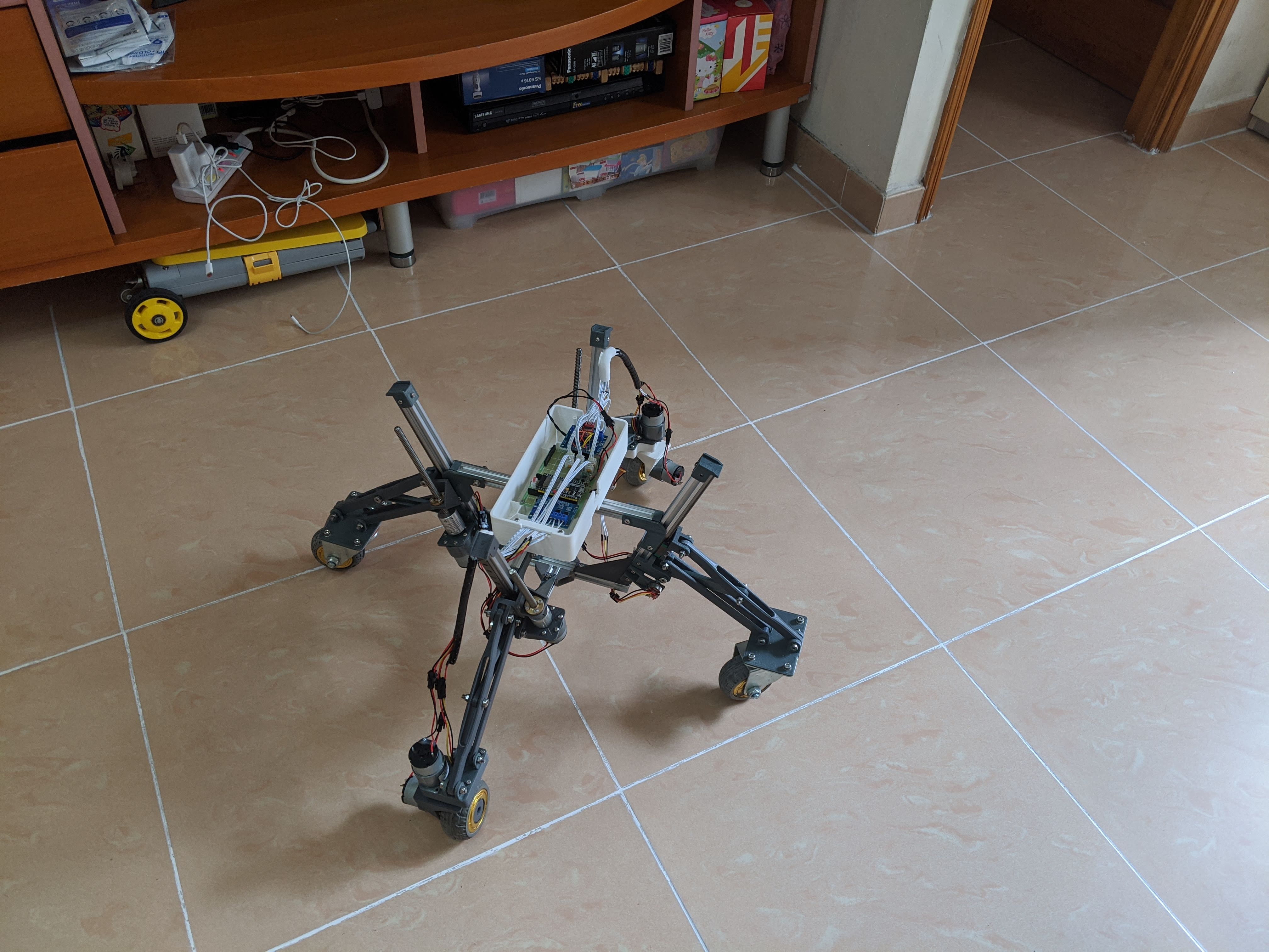 MSc mobile robot prototype